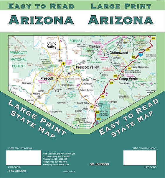 Arizona Large Print, Arizona