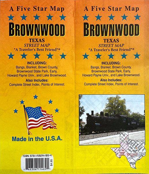 Brownwood – Early, Texas Street Map