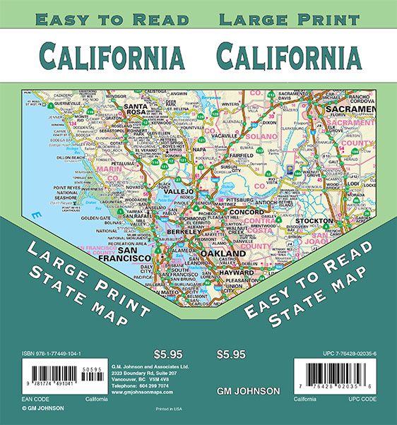 California Large Print, California