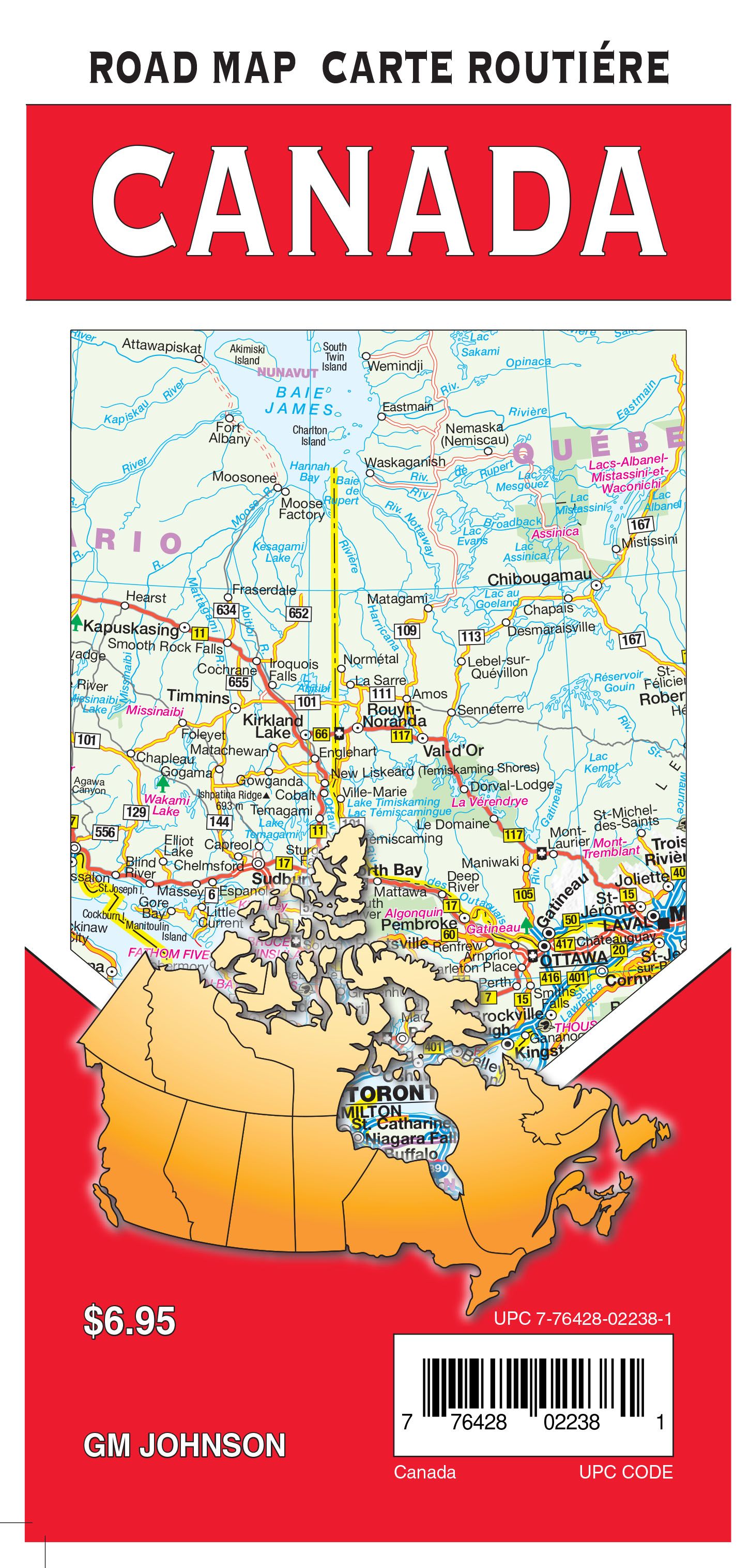 Canada, Canada Road Map