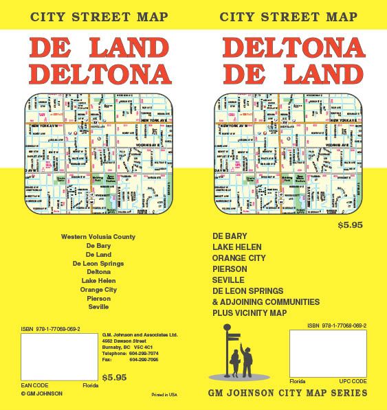 Deltona / Deland, Florida Street Map