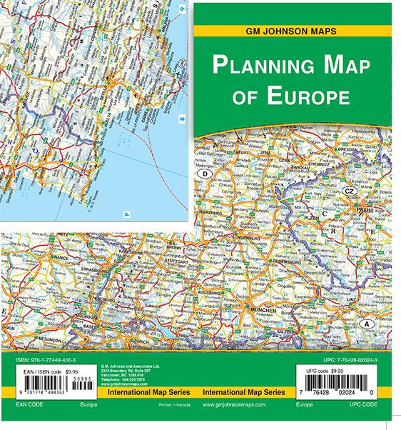 Europe Planning Map, Europe