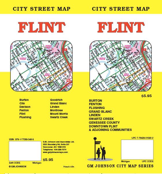 Flint, Michigan Street Map