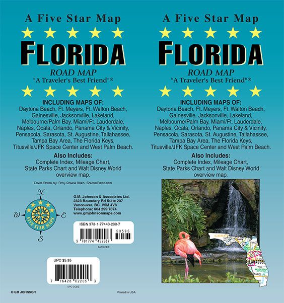 Florida, Florida State Map