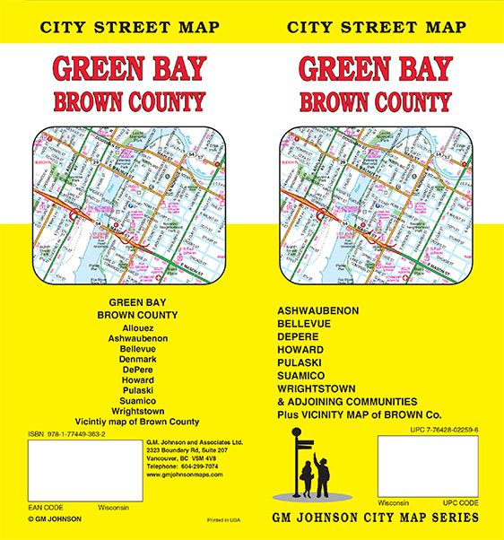 Green Bay, Wisconsin Street Map