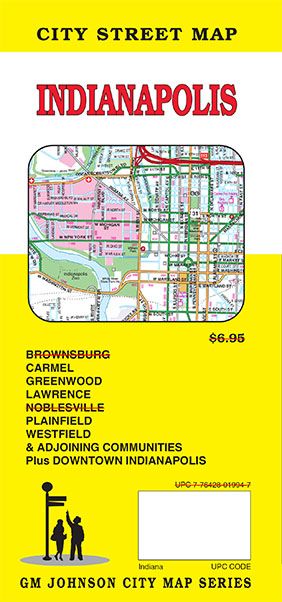 Indianapolis, Indiana Street Map