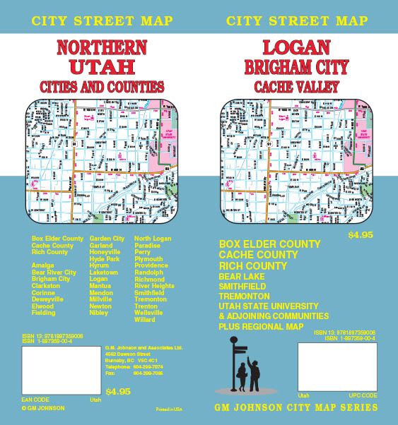 Logan / Brigham City / Northern Utah, Utah Street Map