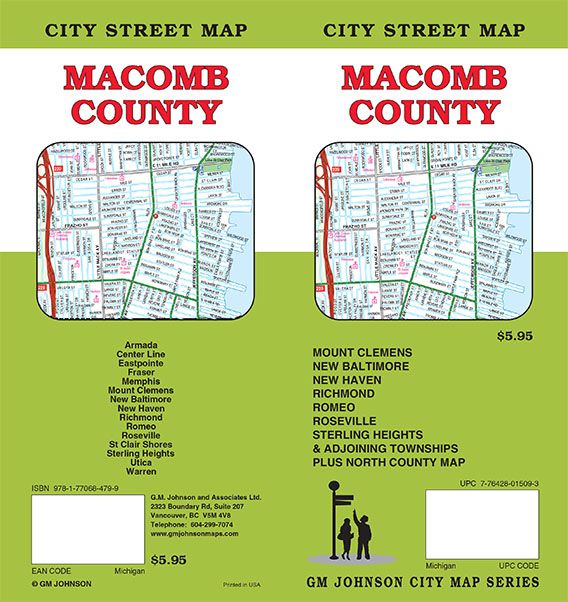 Map Of Macomb County Michigan - Maping Resources