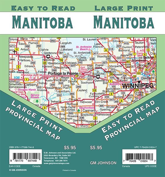 Manitoba Large Print, Manitoba
