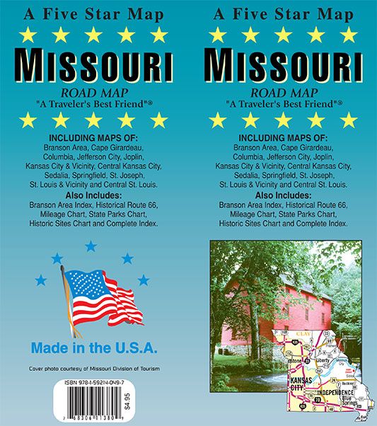 Missouri, Missouri State Map