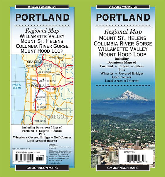 Portland – Regional – Mount St. Helens to Eugene, Oregon