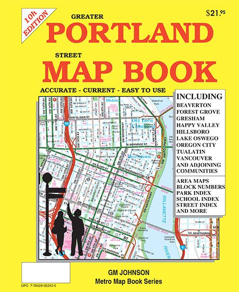 Portland, Greater, Oregon Street MapBook (Spiral Bound)