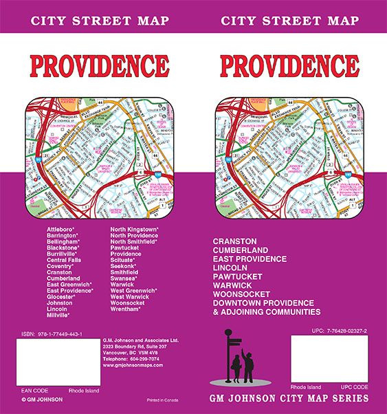 Providence, Rhode Island Street Map