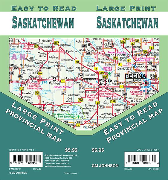 Saskatchewan Large Print, Saskatchewan