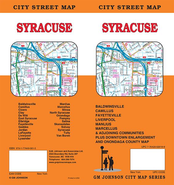 Syracuse, New York Street Map
