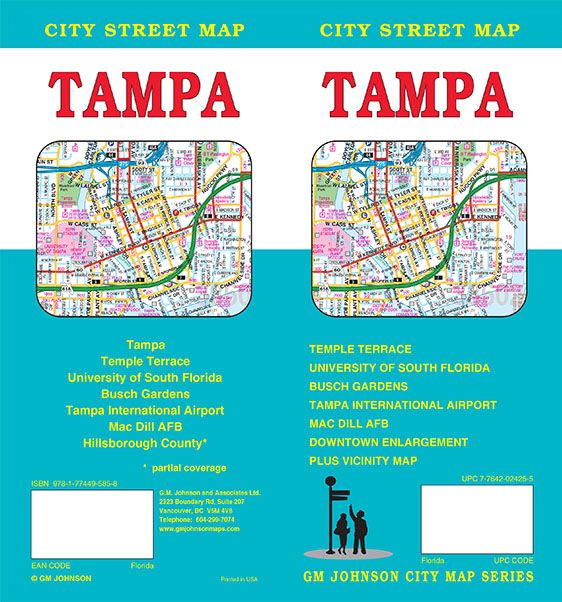 Tampa, Florida Street Map