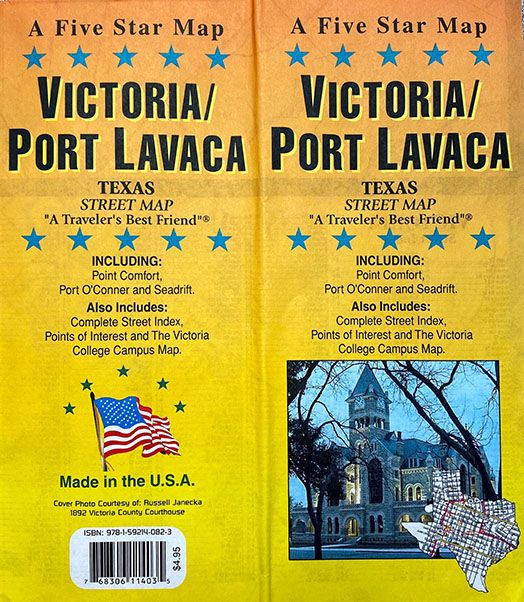 Victoria / Port Lavaca, Texas Street Map GM Johnson Maps