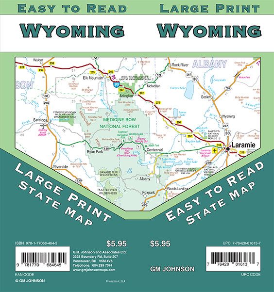 Wyoming Large Print, Wyoming