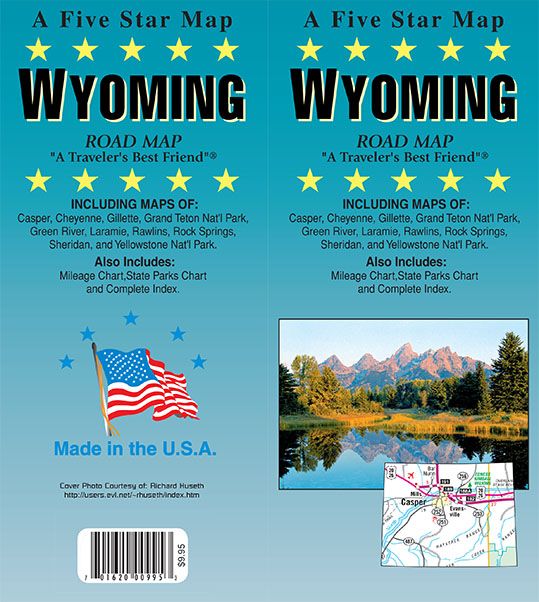 Wyoming, Wyoming State Map