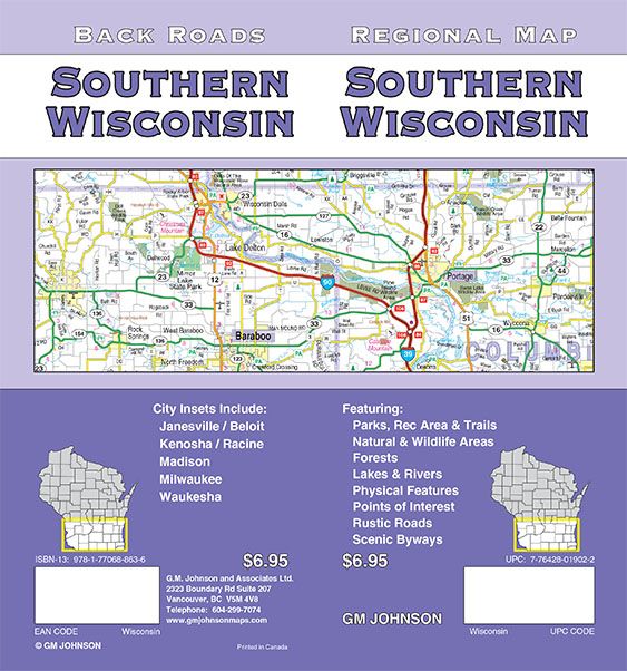 Wisconsin Maps Catalogue - GM Johnson Maps