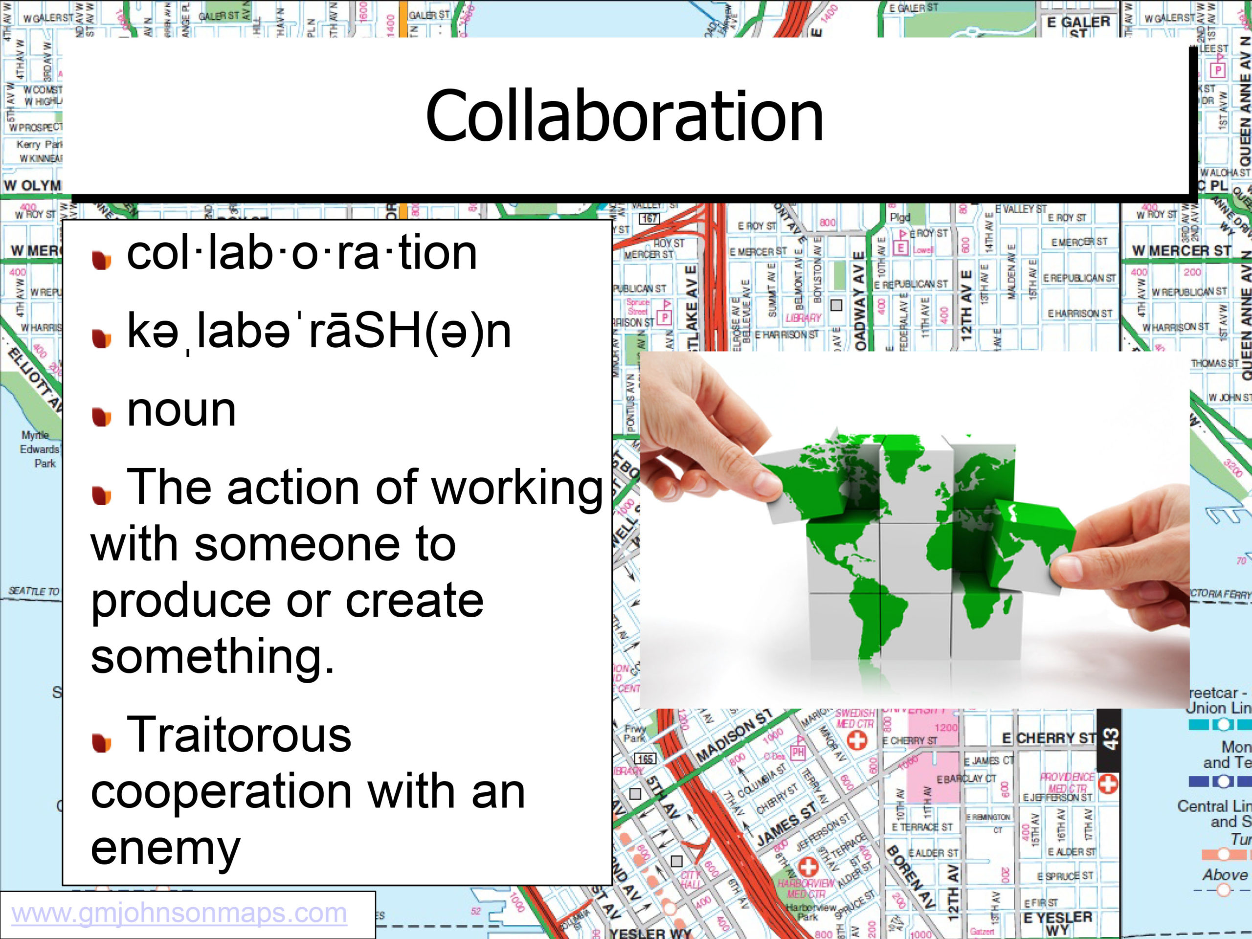 Collaboration for the Mapping Industry - GM Johnson Maps