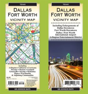 Dallas / Fort Worth & Vicinity, Texas Regional Map