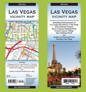 Las Vegas & Vicinity, Nevada Regional Map