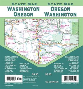 Oregon / Washington, Oregon Regional Map