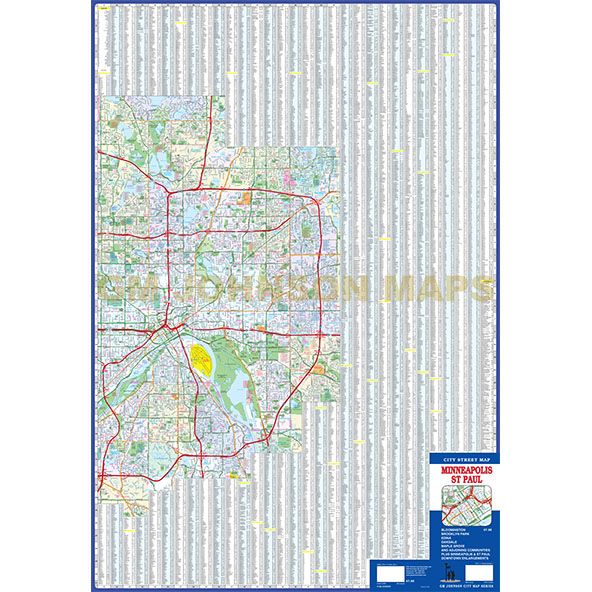 Minneapolis-St. Paul Street Series Maps - TDA, MnDOT