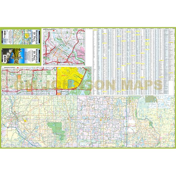 West St. Paul, Minnesota Street Map 2769700