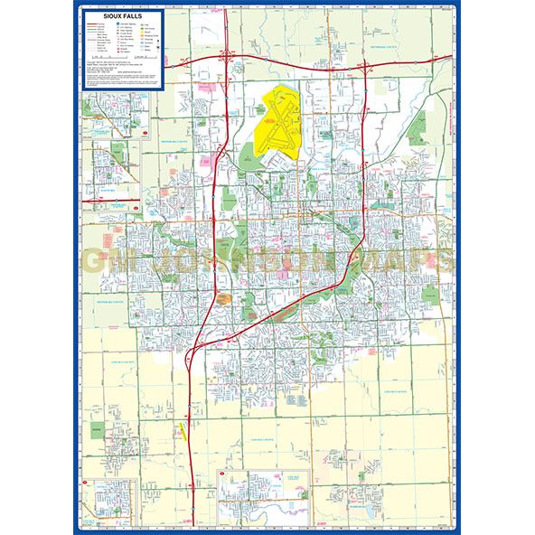 Sioux Falls Sd City Limits Map
